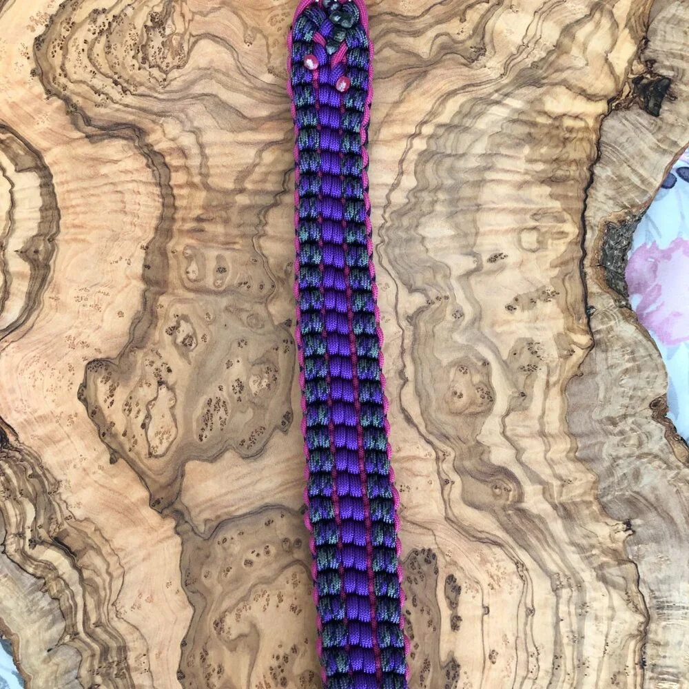 Paracord Dog Collar ~ Adjustable 16.5